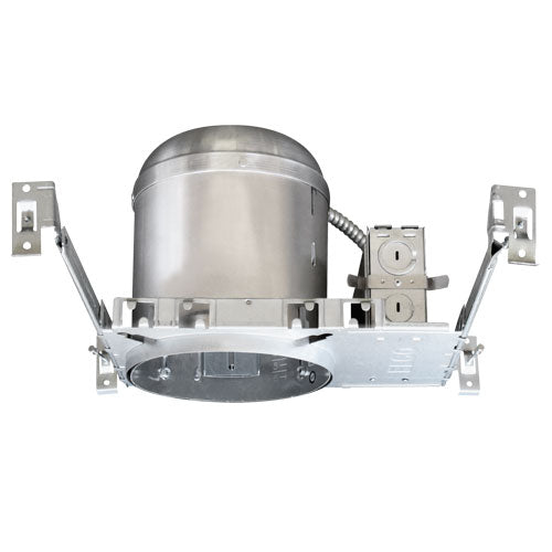 Elco Lighting 6" IC Airtight New Construction Housing with Socket Bracket, 120V, EL7ICA