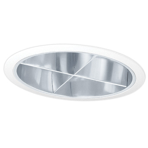 Elco Lighting 8" CFL Vertical Cross Blade Reflector, EL881C