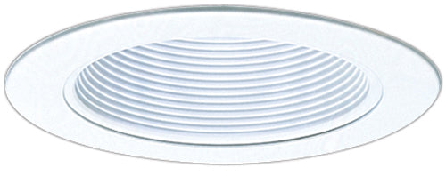 Elco Lighting 4" Phenolic Step Baffle Trim, EL993W