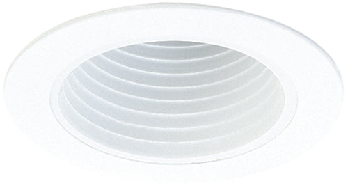 Elco Lighting 4" Stepped Phenolic Baffle Trim, EL994W