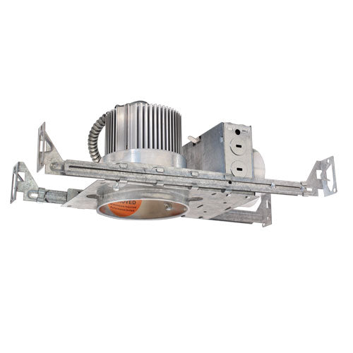 Elco Lighting ELD46ICA 4 In. LED New Construction IC Airtight Housing, 16W, 3000K, CRI93+, Triac/ELV Dimming, ELD46ICA
