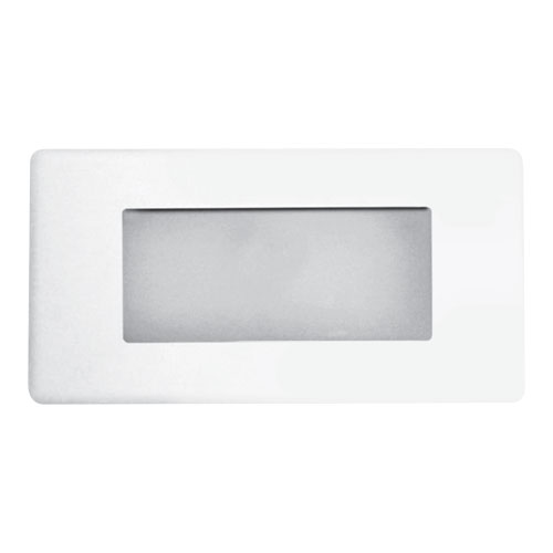 Elco Lighting Step Light, 40W, Medium Base, White, ELST43W
