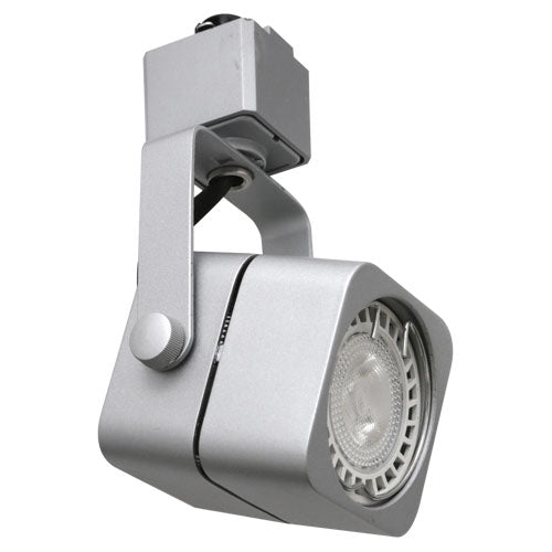 Elco Lighting Crown Track Fixture, 50W, GU10, TRIAC/ELV Dimmable, 120V, Black, ET1632B
