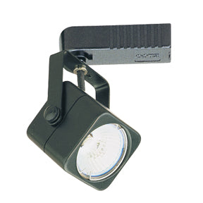 Elco Lighting Soft Square w/ Stem Extension, 50W, 12V, MR16 BiPin, 24 In., Black, ET532-24B