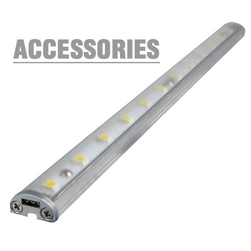 Elco Lighting LED Undercabinet Lightbar Mounting Bracket, 45°, EUDCL2