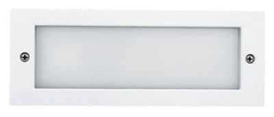 Elco Lighting Incandescent Brick Light, 40W, Open Faceplate, Black, ELST32B