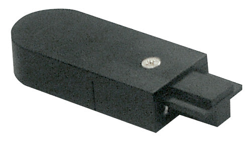 Elco Lighting Mini-Track Live End Connector, White, EP2001W