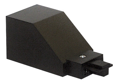 Elco Lighting Mini-Track Conduit Connector, Bottom Knockout, Bronze, EP2007B