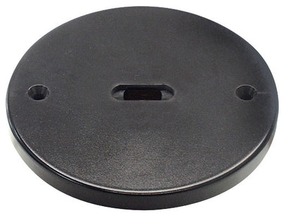 Elco Lighting Mini-Track Round Monopoint Canopy, Bronze, EP2009B