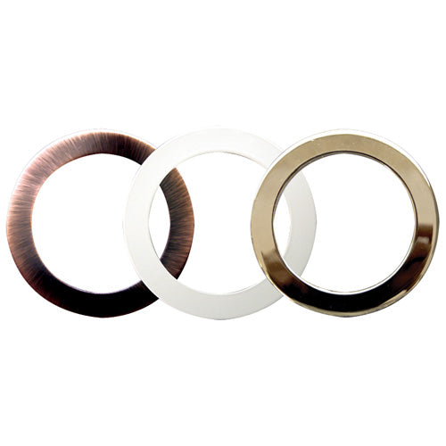 Elco Lighting 6" Metal Trim Ring, Chrome, RM7C