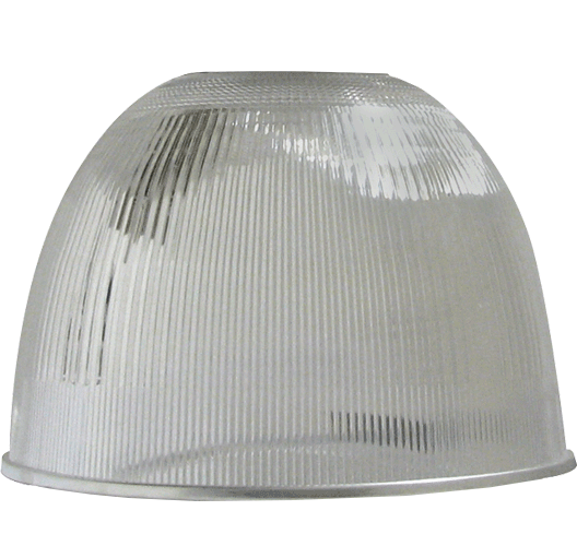 RAB Lighting Opti-Pak 16 In. Low Bay, Prismatic Acrylic Refractor with Drop Lens, P16DL