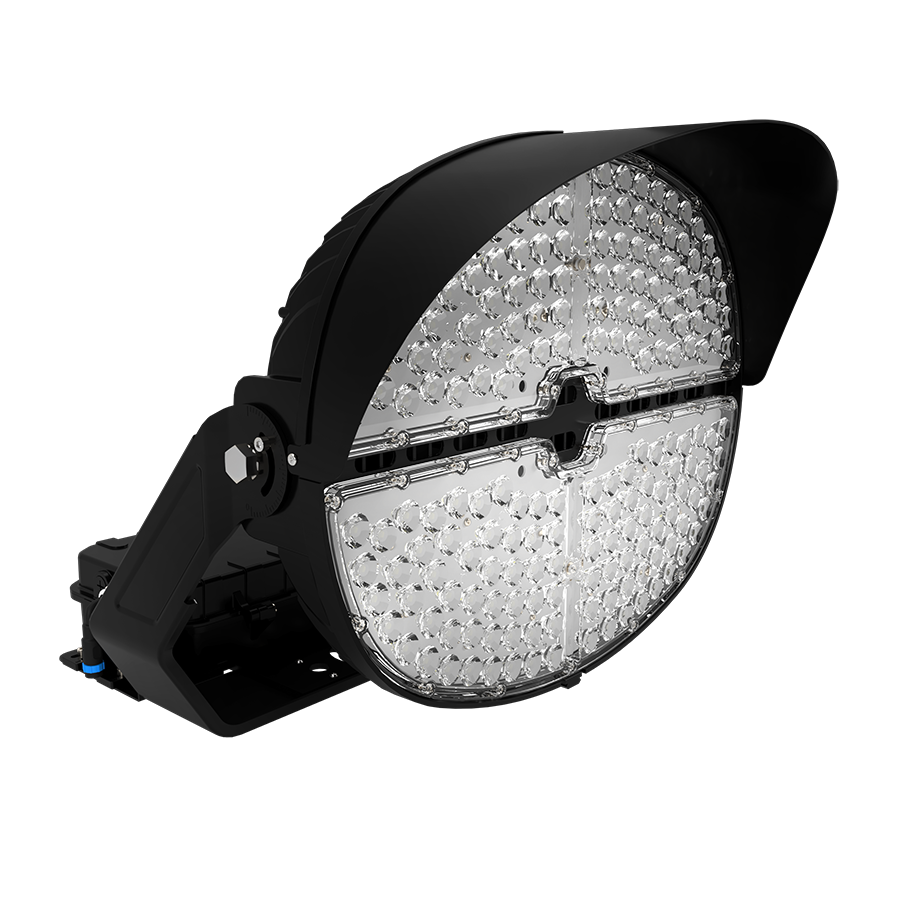 RAB Lighting Sportlight P1, 850W, 5700K, 200-480V, 3H3V, LightCloud Blue, Black, P1LB33/480/LCB