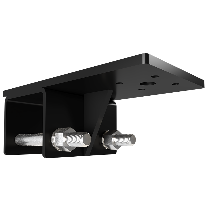 RAB Lighting P1 Square Beam Mounting Kit, Black, P1-SB