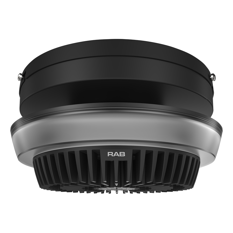 RAB Lighting PARK34 Field-Adjustable LED Garage Light, Battery Backup, 50 | 60 | 70W, CCT Selectable, 6,783 thru 9,088 Lumens, 120-277V, Bronze, PARK34-70-E