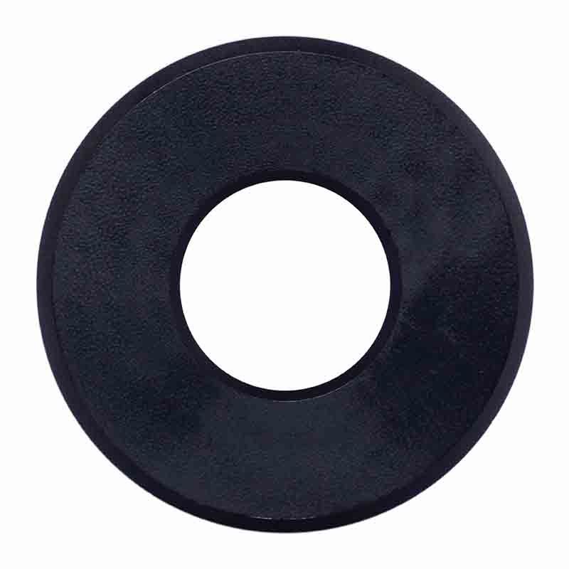 Westgate Trims for 1W In-Ground Fixtures Round Aluminum Trim Black, IGL-1W-TRM-AL-RBK