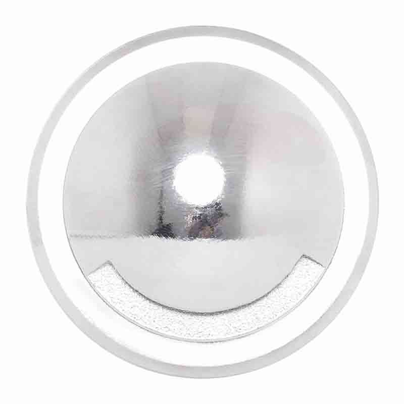 Westgate Trims for 3W In-Ground Fixtures Round Stainless Steel Trim with 1 Way Open, IGL-3W-TRM-SS-1WY