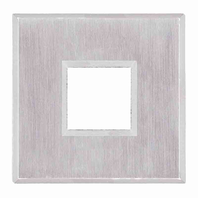 Westgate Trims for 3W In-Ground Fixtures Square Stainless Steel Trim with Square Hole, IGL-3W-TRM-SS-SQSQ