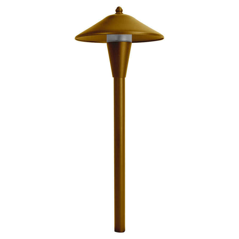 Westgate Model 21 Aluminum Path Light Cap, Antique Brass, AA-21L-AZ