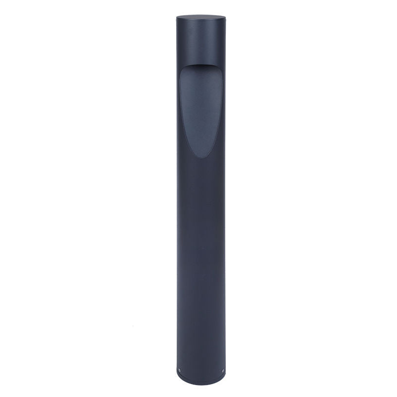 Westgate Mfg BOL-505 Round Path Bollard, 15W, CCT Selectable, 120-277V, 40 In., Black, BOL-505-40-MCT-BK