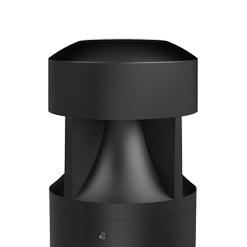 Westgate Mfg G2 Bollard Head Model 135, 12/18/20W, CCT Selectable, 0-10V, 120-277V, IP65, Black, BOL-G2-135-MCTP-BK
