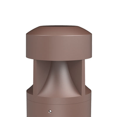 Westgate Mfg G2 Bollard Head Model 135, 14/19/24W, CCT Selectable, 0-10V, 120-277V, IP65, Bronze, BOL-G2-135-MCTP-BR