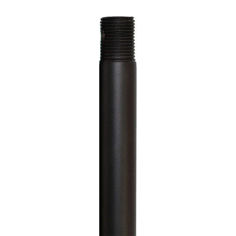 Westgate Mfg Ceiling Fan Extension Downrod, 18 In., Black, WF-DR-18-BK