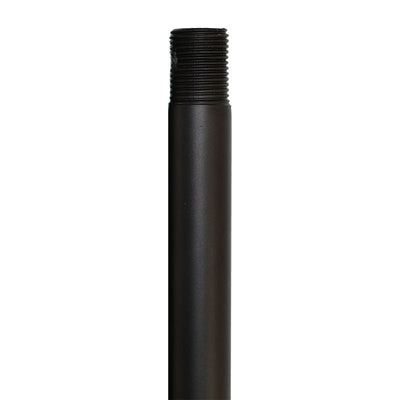 Westgate Mfg Ceiling Fan Extension Downrod, 24 In., Black, WF-DR-24-BK