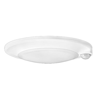 Westgate Mfg DLSE6 Disk Light with PIR Sensor, 15W, CCT Selectable, TRIAC Dimming, White, DLSE6-MCT5-PIR