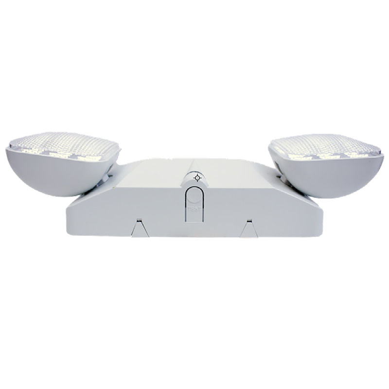 Westgate 2-Head Designer Emergency Light, 2.4W, 6000K±500K, EL-1D