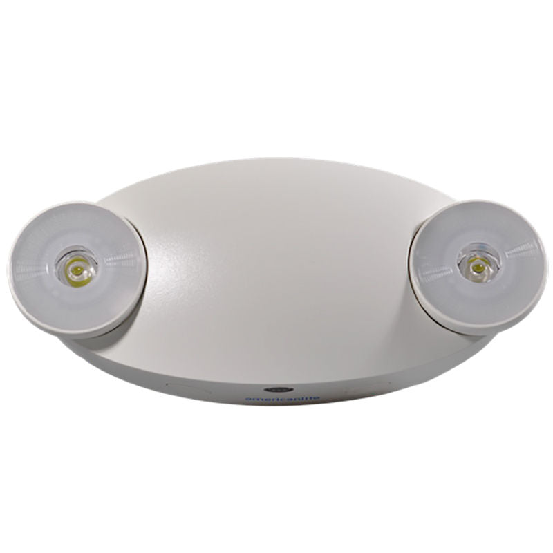 Westgate LED 2-Head Mini Emergency Light, 1W, 6000K White, EL-M2