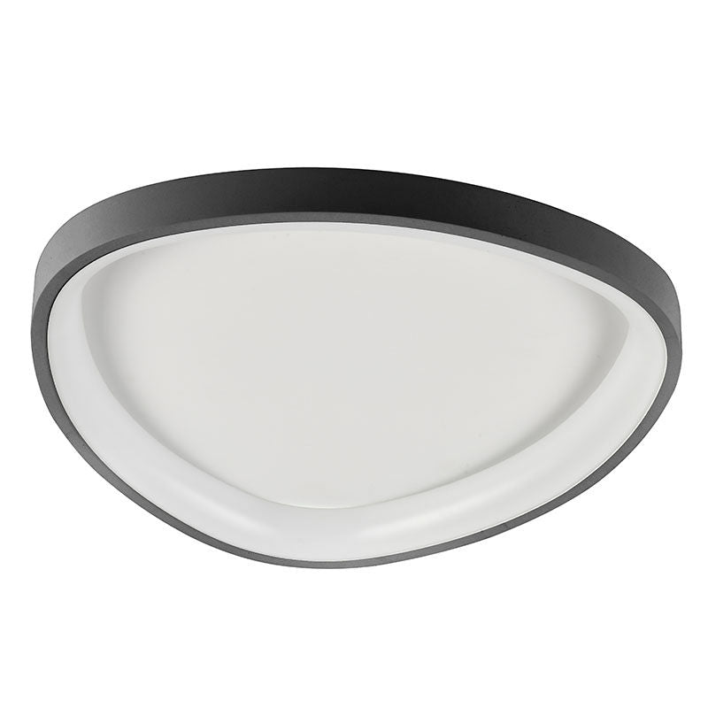 Westgate Mfg FMHT 16.5 In. Free-Form LED Ceiling Light, 20W, CCT Selectable, Sandy Black, FMHT-16-MCT5-BK