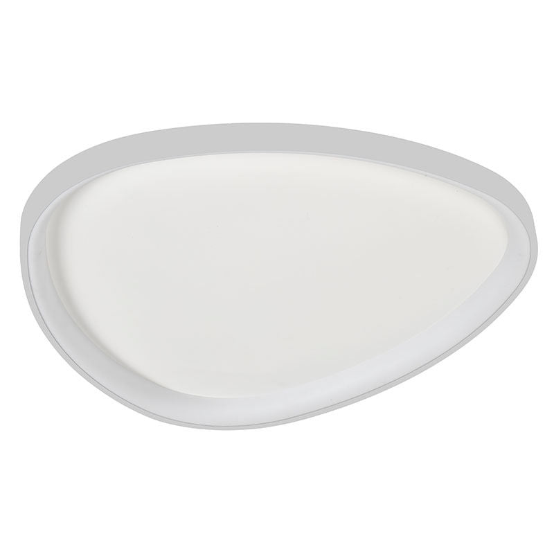 Westgate Mfg FMHT Free-Form Ceiling Light, 40W, CCT Selectable, 24.5 In., Sandy White, FMHT-24-MCT5-WH