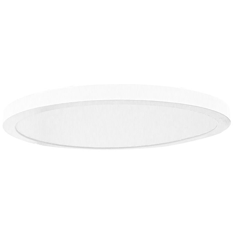 Westgate Mfg Flush Mount, 35W, CCT Selectable, CRI90, 120V, TRIAC, 18 In., White, FML-R18-MCT5-UGR