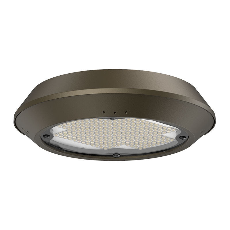 Westgate Mfg GPX Post Disk Light, 90/120/150W, CCT Selectable, 0-10V Dimming, Ceiling Mount, Bronze, GPX-90-150W-MCTP-CM