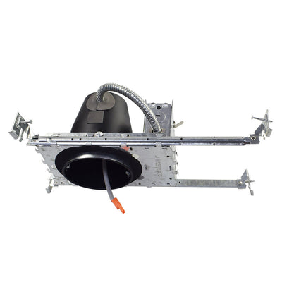 Westgate Mfg 4 In. Recessed Housing, ICAT, 120-277V, Matt Black, HL4-ICAT