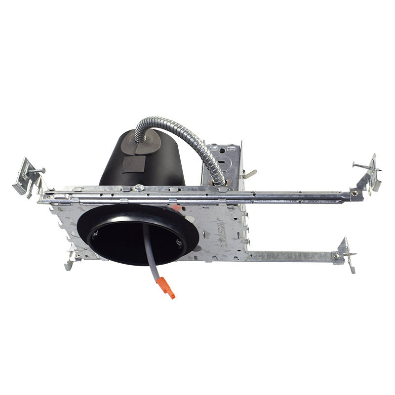 Westgate Mfg 4 In. Recessed Housing, ICAT, 120-277V, Matt Black, HL4-ICAT