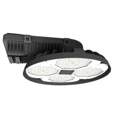 Westgate Mfg HML High-Mast Light, 150–500W, CCT Selectable, 0-10V Dimming, 120-277V, Black, HML-150-500W-XXK-CLR