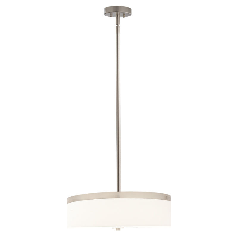 Westgate Mfg Suspension Rod for Ceiling Fixture Swivel Canopy, 36 In., Brushed Nickel, LCF-ROD-36-BN