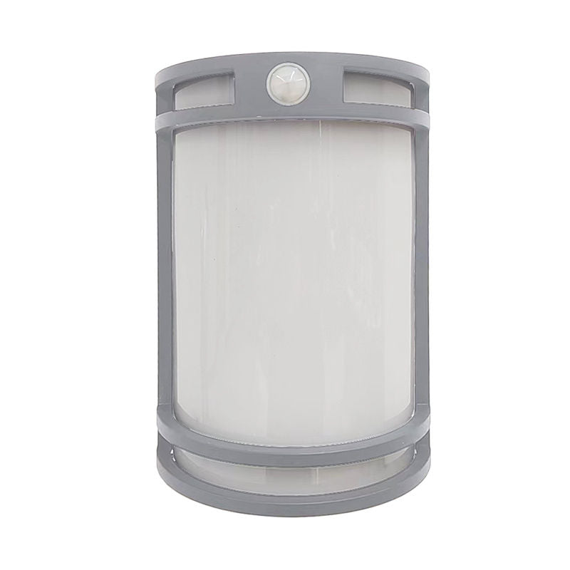 Westgate Mfg LDS Wall Sconce, 15W, CCT Selectable, TRIAC, PIR Motion Sensor, Silver, LDS-MCT5-DT-PIR-SIL