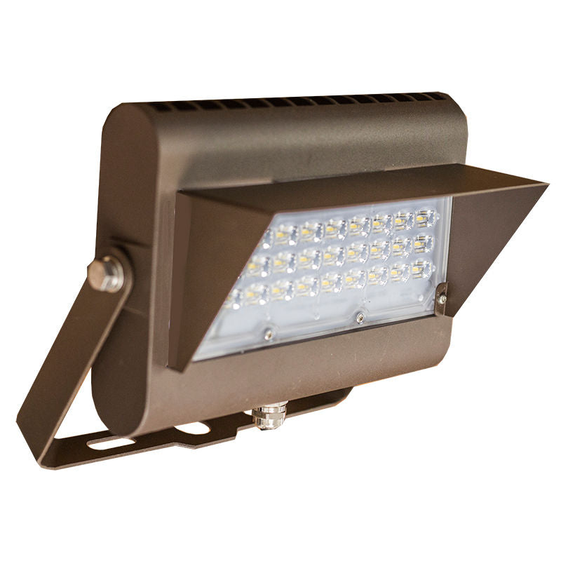 Westgate Mfg LF3 Full Glare Shield, 50W Fixture, Dark Bronze, LF3-SH2FG