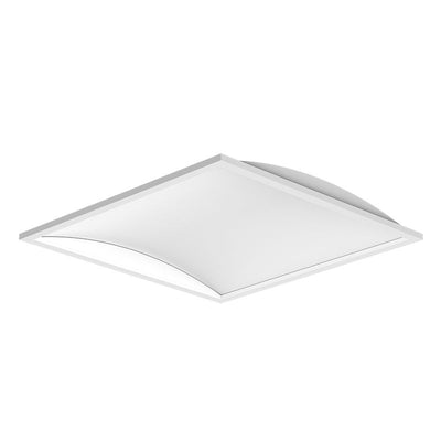 Westgate Mfg LTRC 2X4 Premium Curved Indirect Troffer, 30/40/50W, CCT Selectable, 0-10V, White, LTRC-2X4-MCTP
