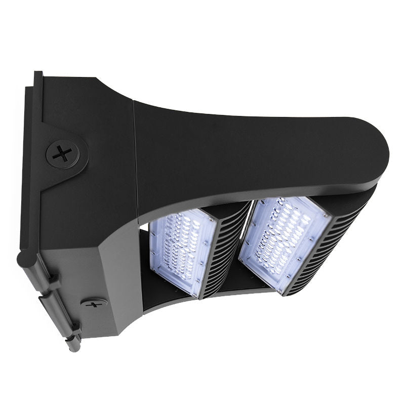 Westgate Mfg LW360 Rotatable Wall Pack, 25/40/60W, CCT Selectable, 0-10V Dimmable, Photocell, Black, LW360-60W-MCTP-BK-G2