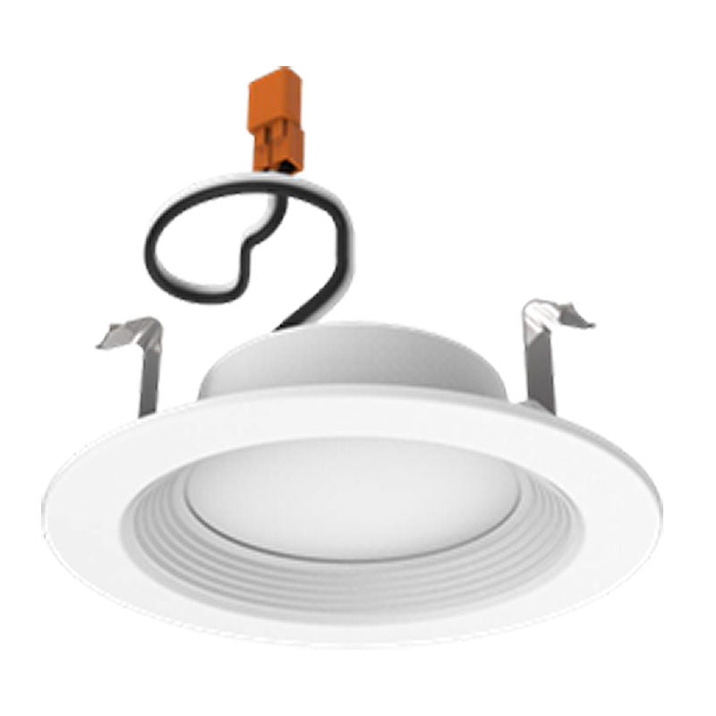 Westgate Mfg 4 In. Recessed Retrofit Trim, 6.5W, CCT Selectable, Baffle, RDDF4-MCT5