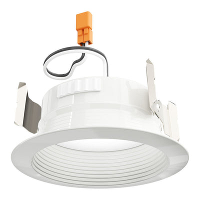 Westgate Mfg 4 In. Deep Recess Trim, 6/7/9.5W, CCT Selectable, CRI90, TRIAC Dimming, White, RDMF4-MCT5