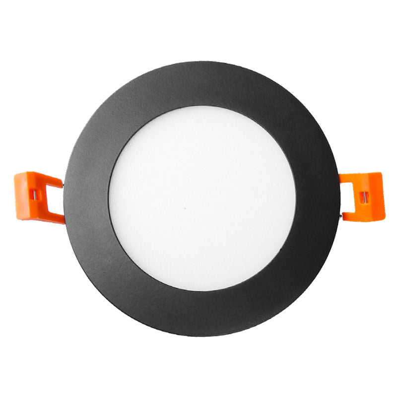 Westgate Mfg RSL4 G2 4 In. Slim Wafer Light, 10W, CCT Selectable, CRI 80, TRIAC Dimming, Black, RSL4-G2-MCT5-BK