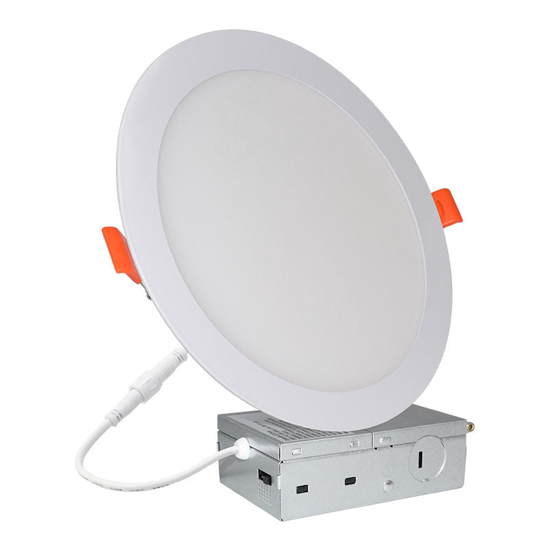 Westgate Mfg RSL8 Slim Recessed Light, 18W, CCT Selectable, Wet Location, TRIAC Dimmable, RSL8-MCT5-WP
