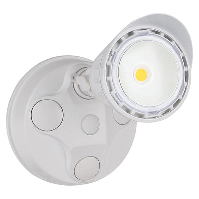 Westgate Mfg LED Flood Light, 10W, CCT Selectable, TRIAC Dimming, 120V, White, SL-10W-MCT-WH-D