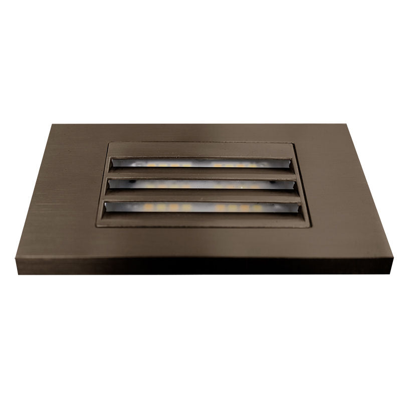 Westgate Model LH - 12V Selectable CCT LED Integrated Step Lights, 5W, 30K/40K/50K Oil-Rubbed Bronze, SLE-LH-12V-MCT-ORB