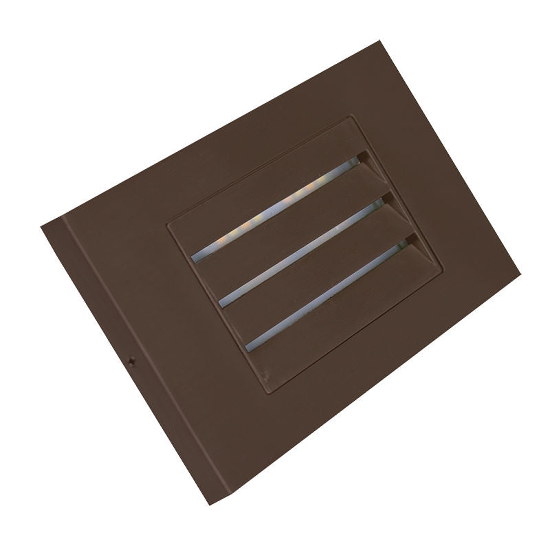 Westgate Model LH - 120V Selectable CCT LED Integrated Step Lights, 5W, 30K/40K/50K Oil-Rubbed Bronze, SLE-LH-120V-MCT-ORB