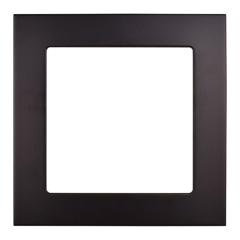 Westgate Mfg 6 In. Square Trim for SSL6RB, Black, SSLRB6-TRM-BK